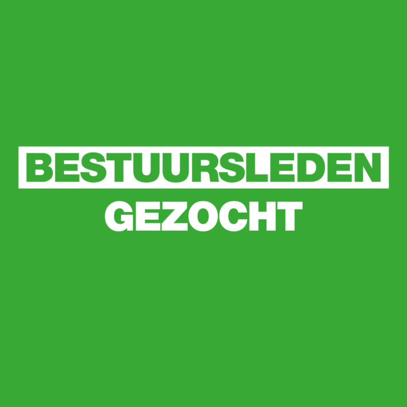 bestuursleden gezocht